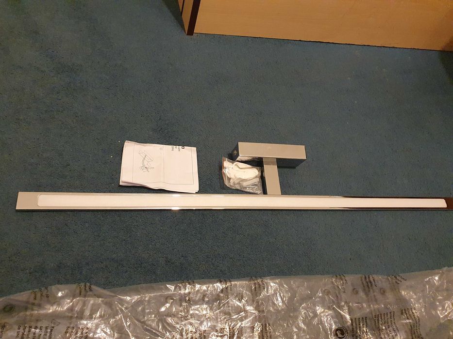 Kinkiet do lustra lub szafki Isla XXL biały 96cm IP44 LED CCT