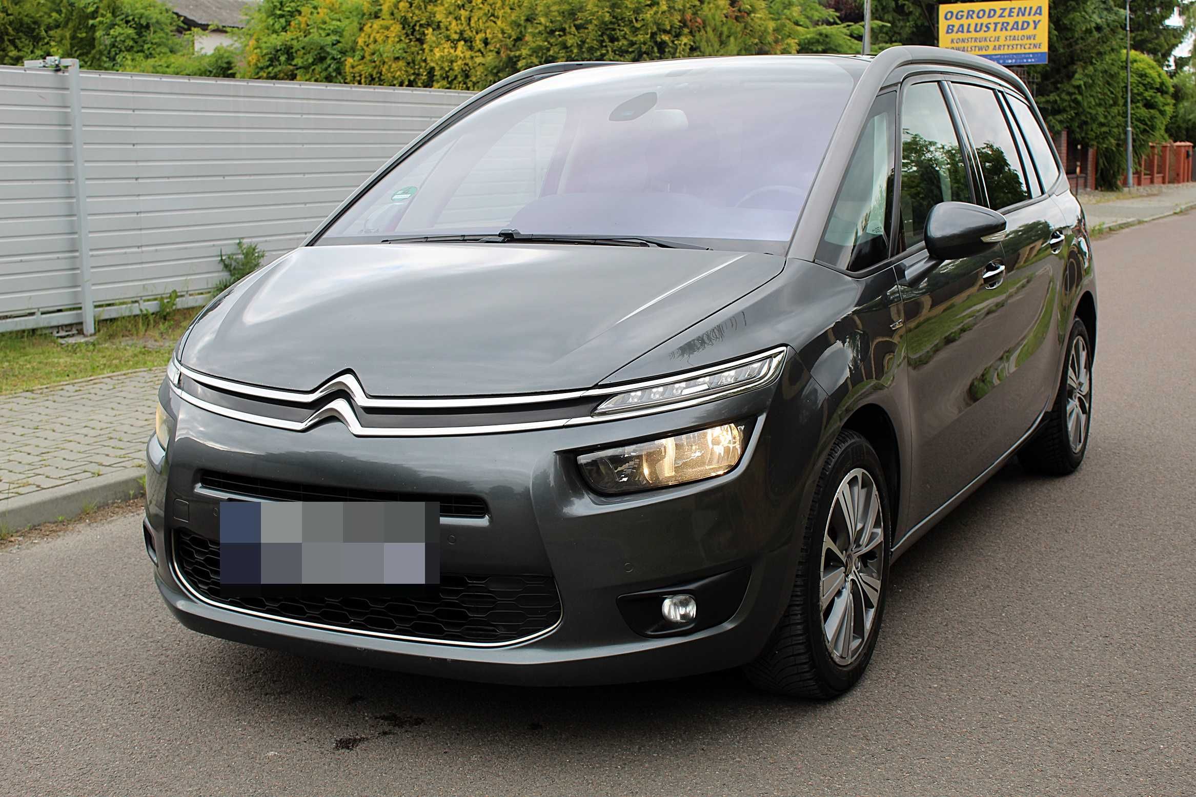 Citroen C4 Grand Picasso.Bogata wersja Exclusive