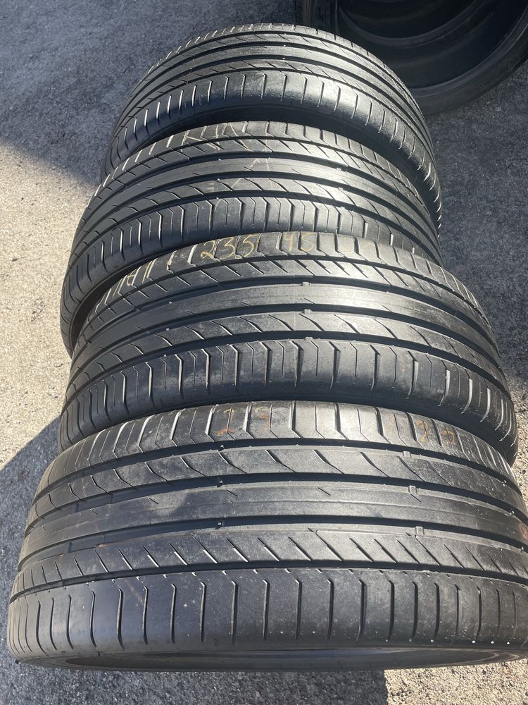 Шины летние 235/45/20 Continrntal SportContact 5