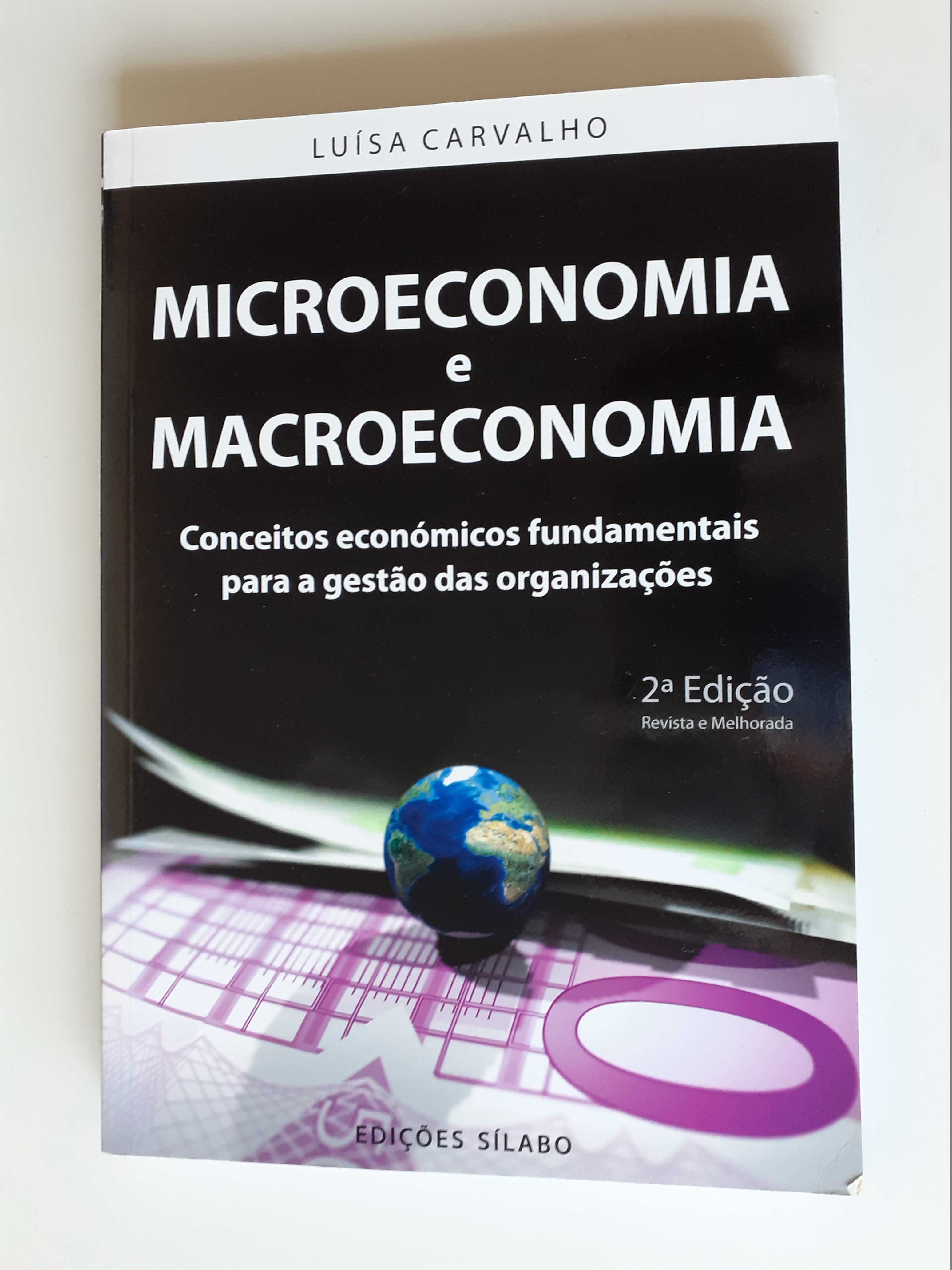 Livro "Microeconomia e macroeconomia", de Luísa Carvalho, 2ª Edição