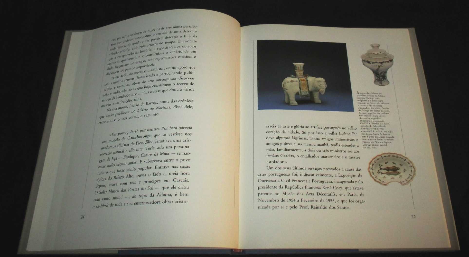 Livro Fundação Ricardo do Espírito Santo Silva António Alçada Baptista