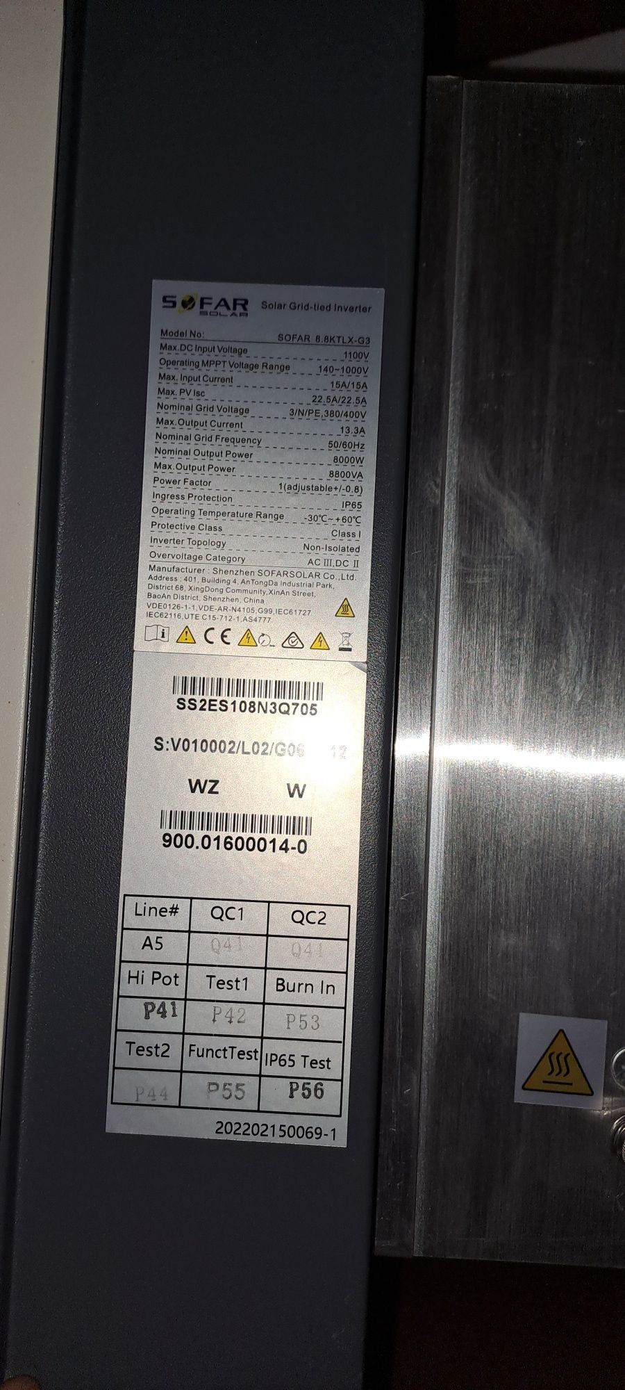 Falownik SOFAR 8.8 KTLX-G3