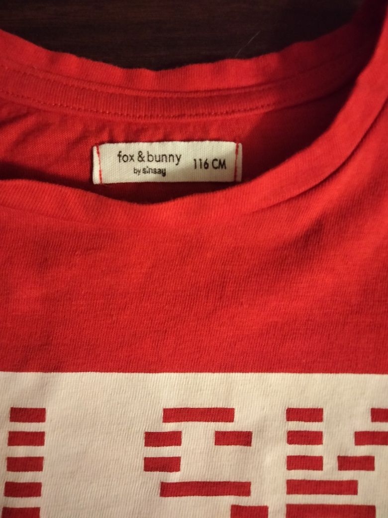Koszulki. T-shirt. Zestaw 3 sztuk. Rozmiar 110/116.