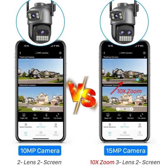 Поворотная камера WiFi A22YQ 10MP A22YQS 15MP A22YQQ 15MP A22YQQS 20MP
