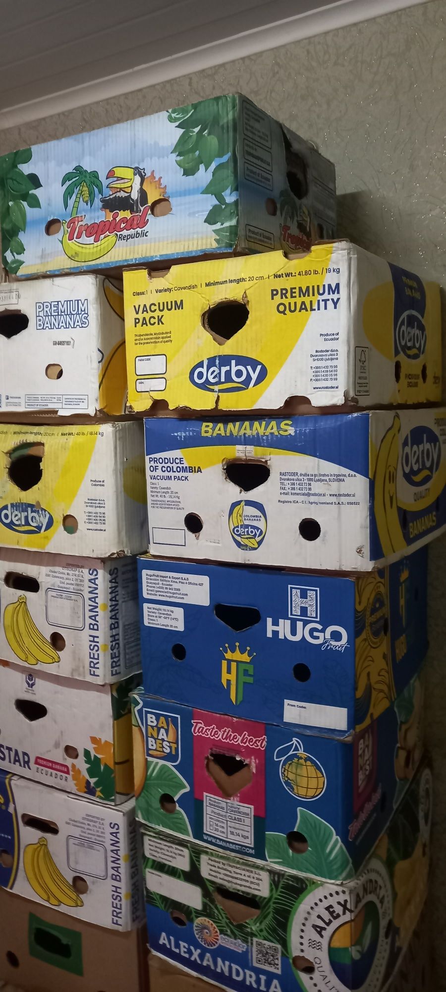 Продам ящики з під бананів б/у