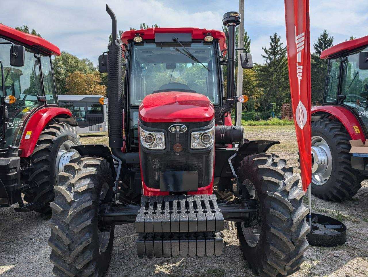 Трактор ЮТО (YTO) NLX 1054 (105 к.с.)+ плуг DEMETRA 3к. Ексцентичний