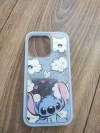 Disney Lilo i Stitch obudowa na telefon z brokatem iPhone 13 Pro