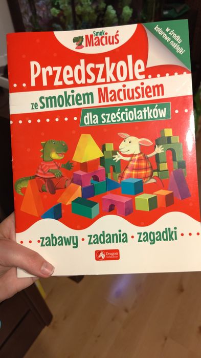 Przedszkole ze smokiem maciusiem dla sześciolatków,  zadania