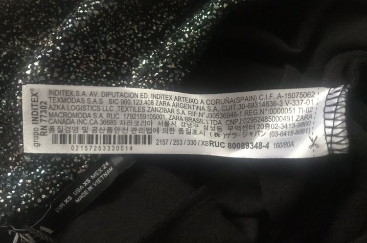 Zara body damskie, XS