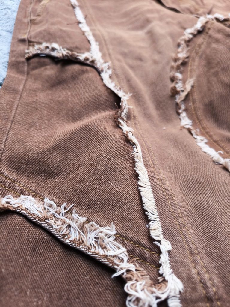 Spodnie jeansy baggy vintage rodeo