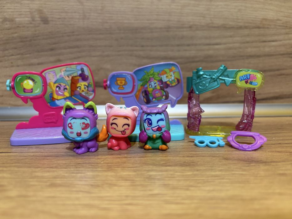 Moji Pops, 3 figurki i akcesoria.
