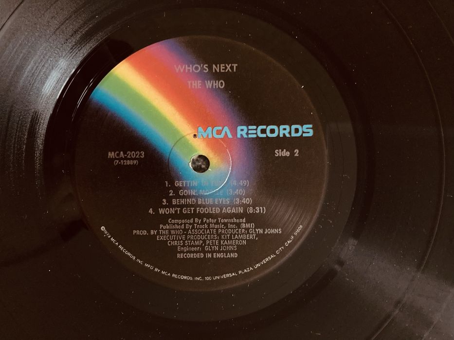 Вінілова платівка THE WHO 1971 рік , оригінал USA