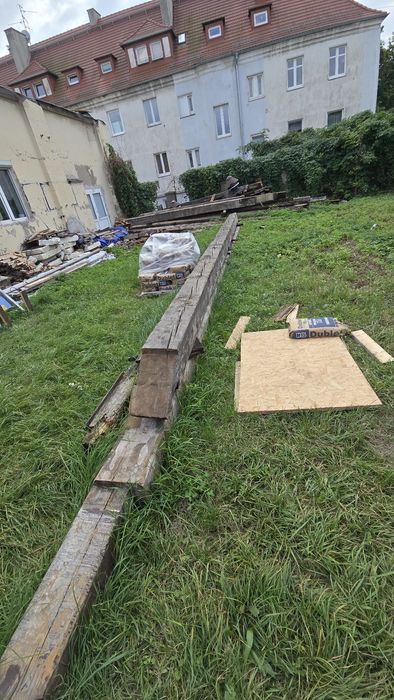 Bale drewniane, Belki 30x27cm