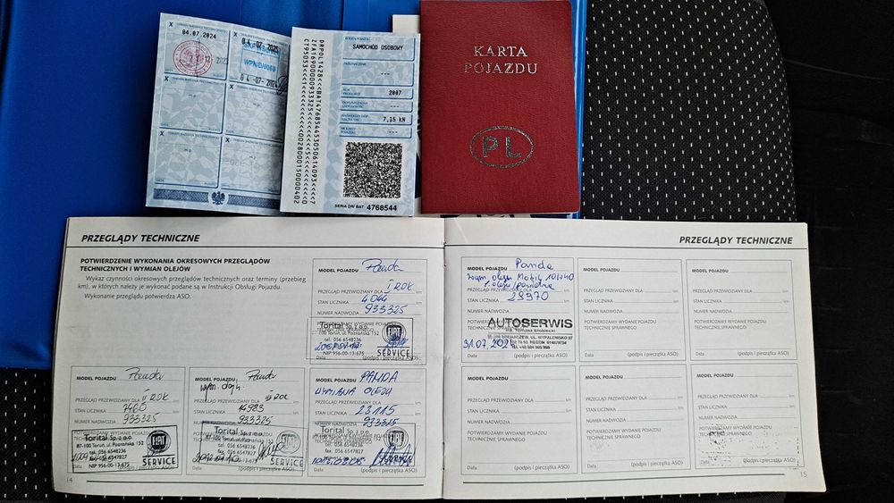 Fiat Panda, 1.1 Active Eco, 2007 rok, przebieg 30300 km, stan jak nowy