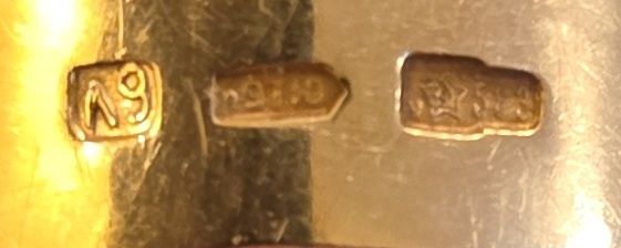 Złoty sygnet Rosja 1958 próba 585