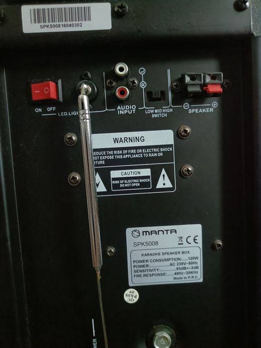 Głośniki Manta SPK 5008