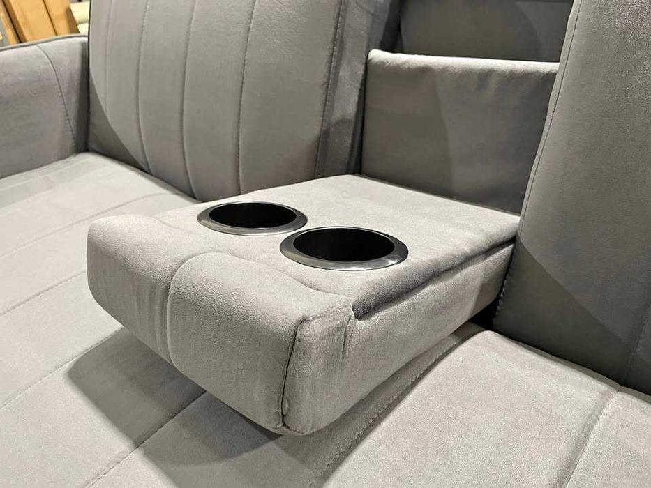 Sofá-cama cinzento - portes grátis - LIQUIDAÇÃO