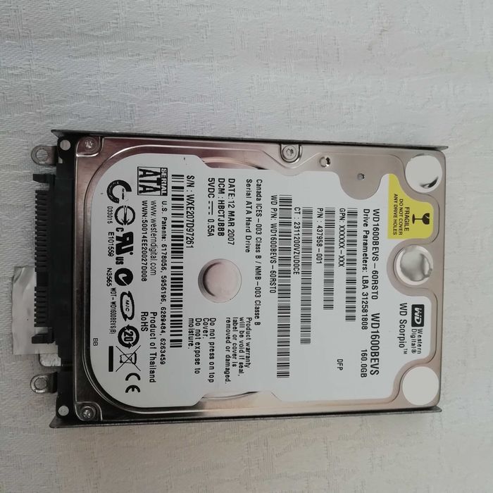 Laptop HP Pavilion dv2000