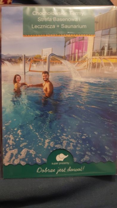 Karta podarunkowa Termy Chochołowskie