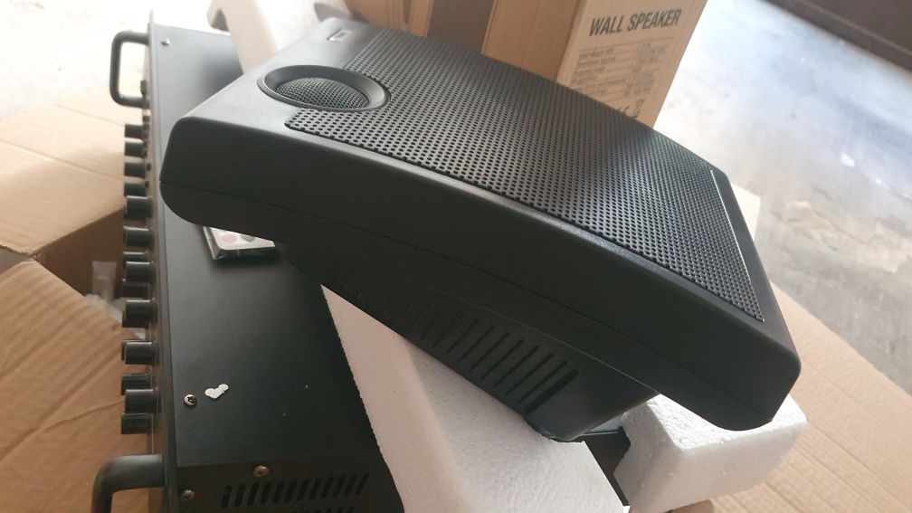 Підсилювач трансляційний sky audio sa-300w, настінна акустика ns-25