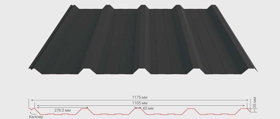 Металопрофіль, профнастил покрівельний, стіновий від 130 грн м2