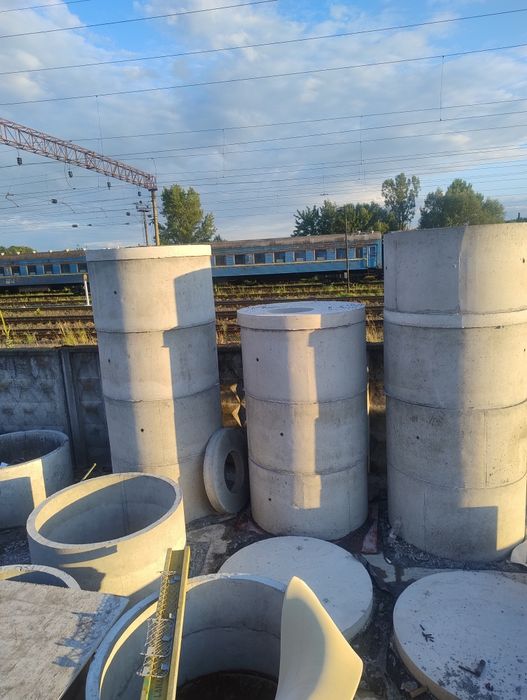 Бетоні кільця, кришки ,люки + доставка маніпулятором Хмельницький