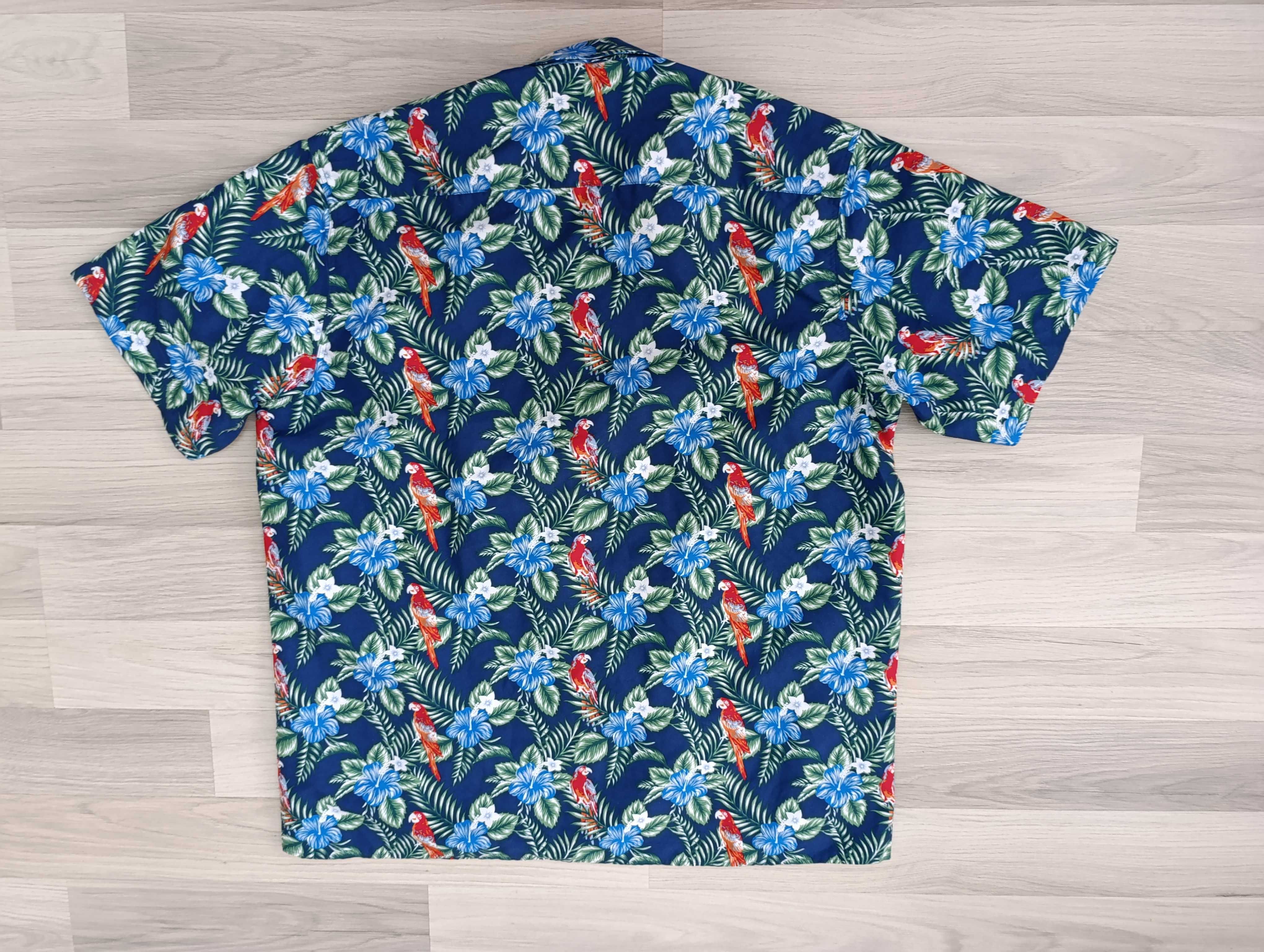 Сорочка гавайка чоловіча Cotton розмір XL