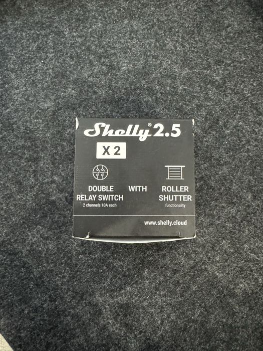 2 x Shelly 2.5 Nunca usado