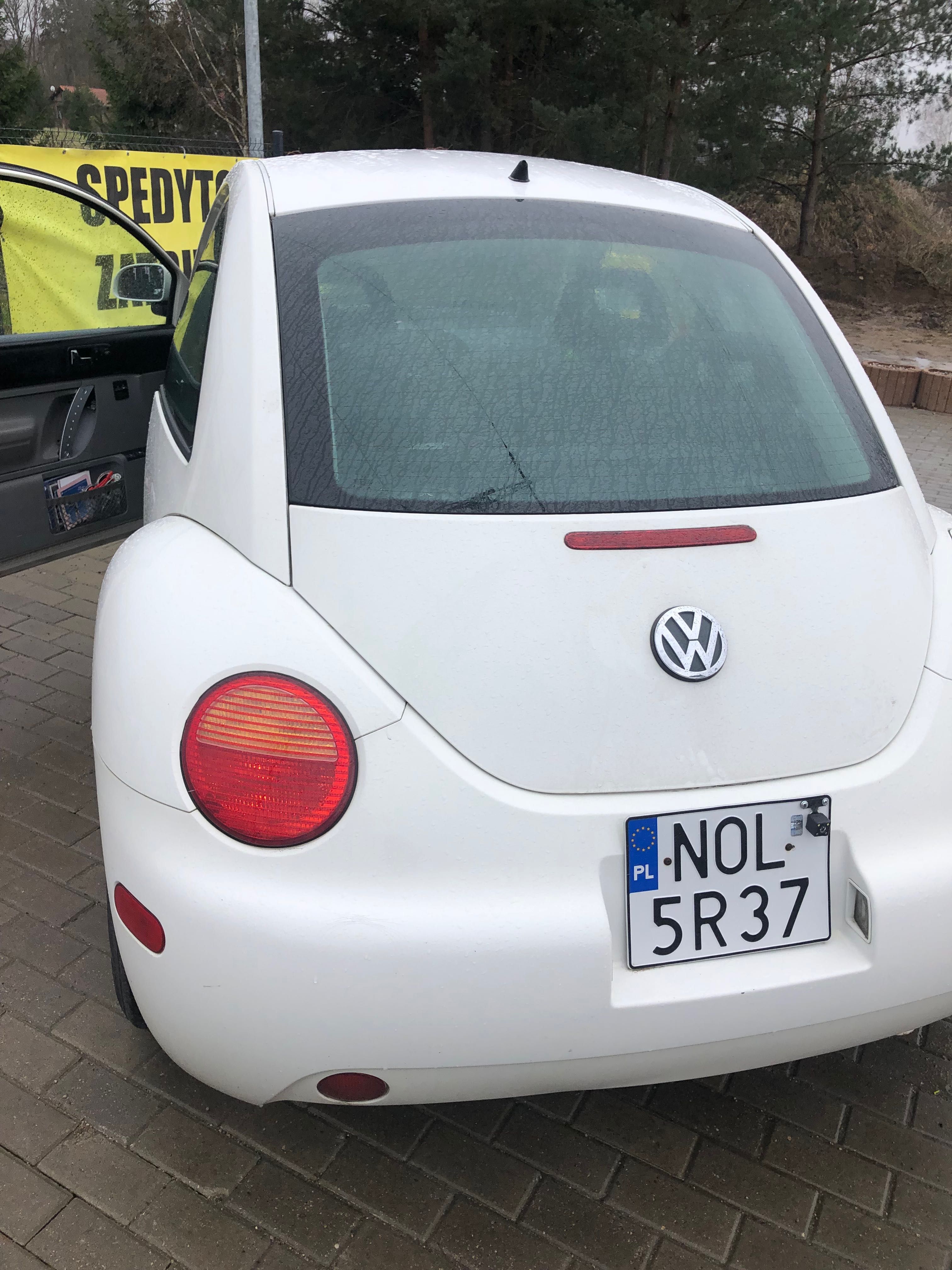 Volkswagen New Beetle 2 l paliwo + lpg