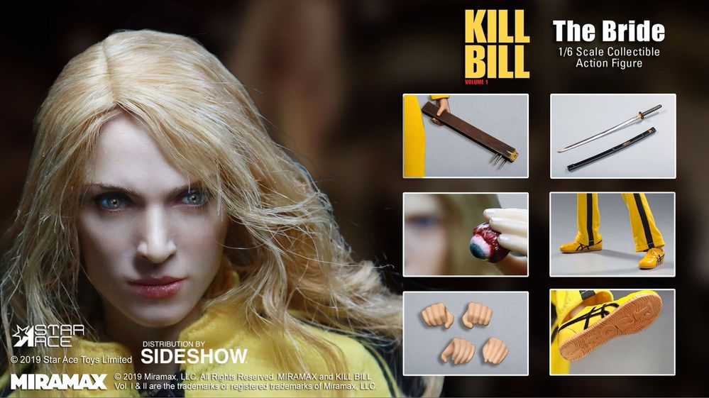 Фигурка 1/6 Kill Bill: Volume 1 The Bride Star Ace тип hot toys