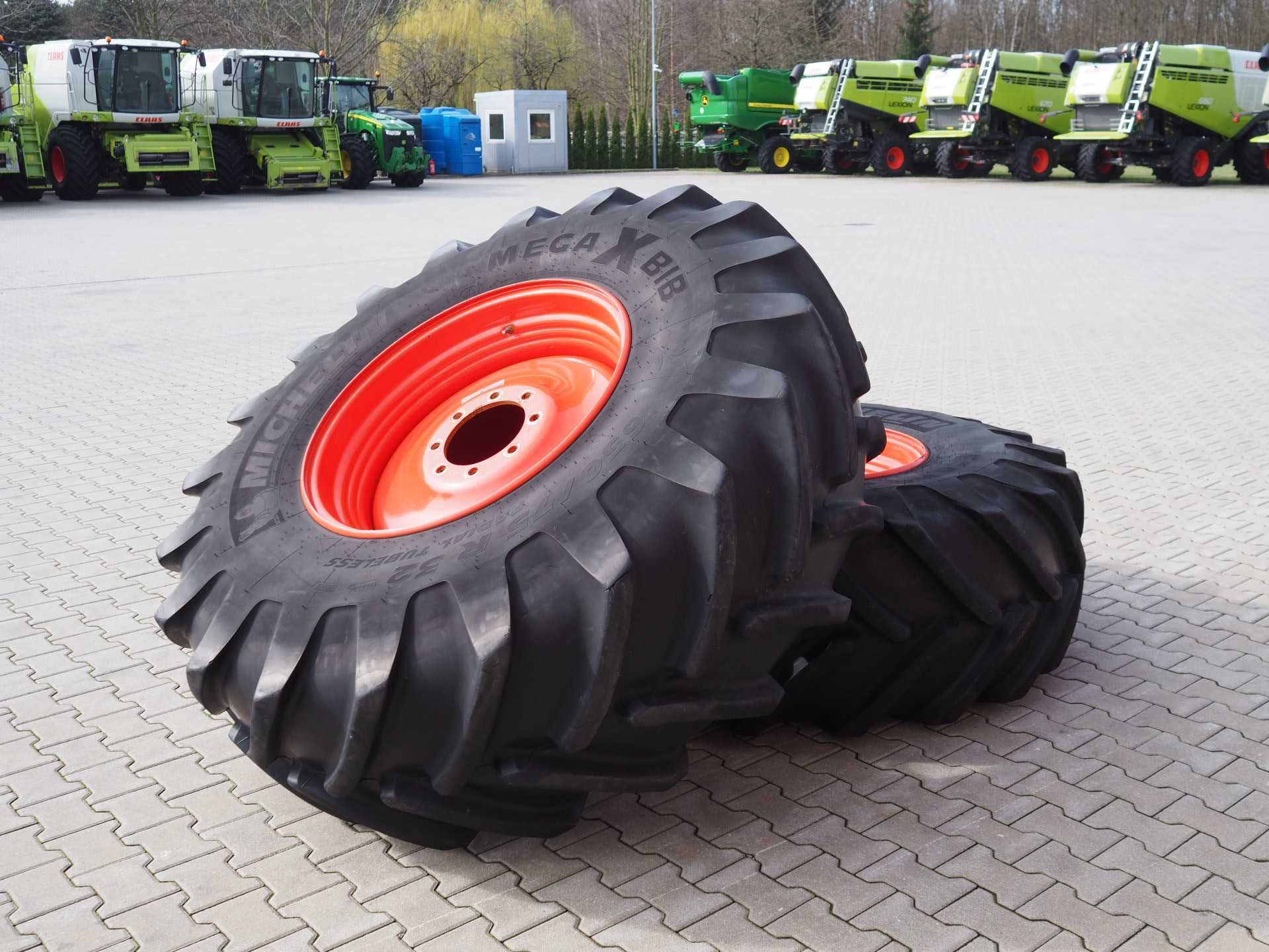 Koła rolnicze 650/75 R32, Claas Jaguar, sieczkarnia