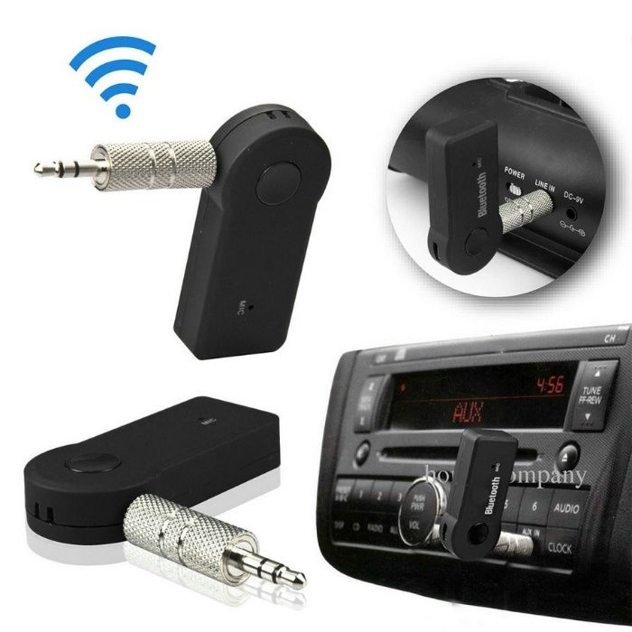 Bluetooth AUX приемник адаптер блютуз гарнитура беспроводые наушники