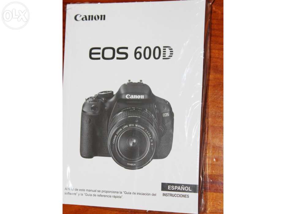 Manual canon eos 600d em espanhol