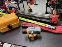 Оптический нивелир Sndway SW-32x До 120м Комлект Штатив Рейка 3м YATO