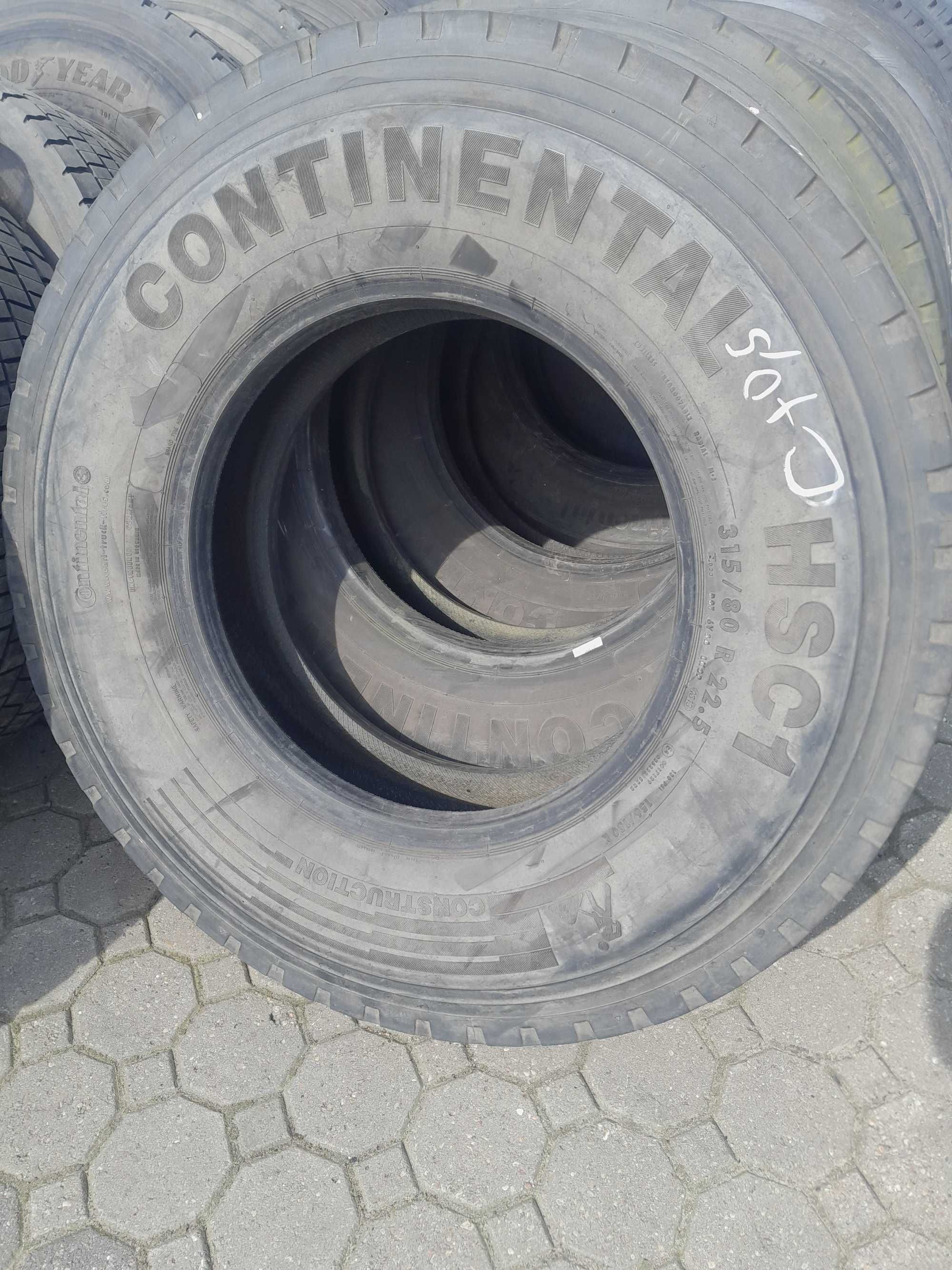 OPONA 315/80R22.5 Continental Hsc1 Budowlana DOSTAWA ?