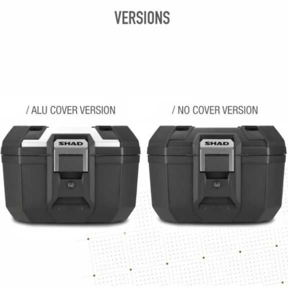 *NOVIDADE* Top-Case SHAD TR41 c/ Alumínio + Base Universal + Rede