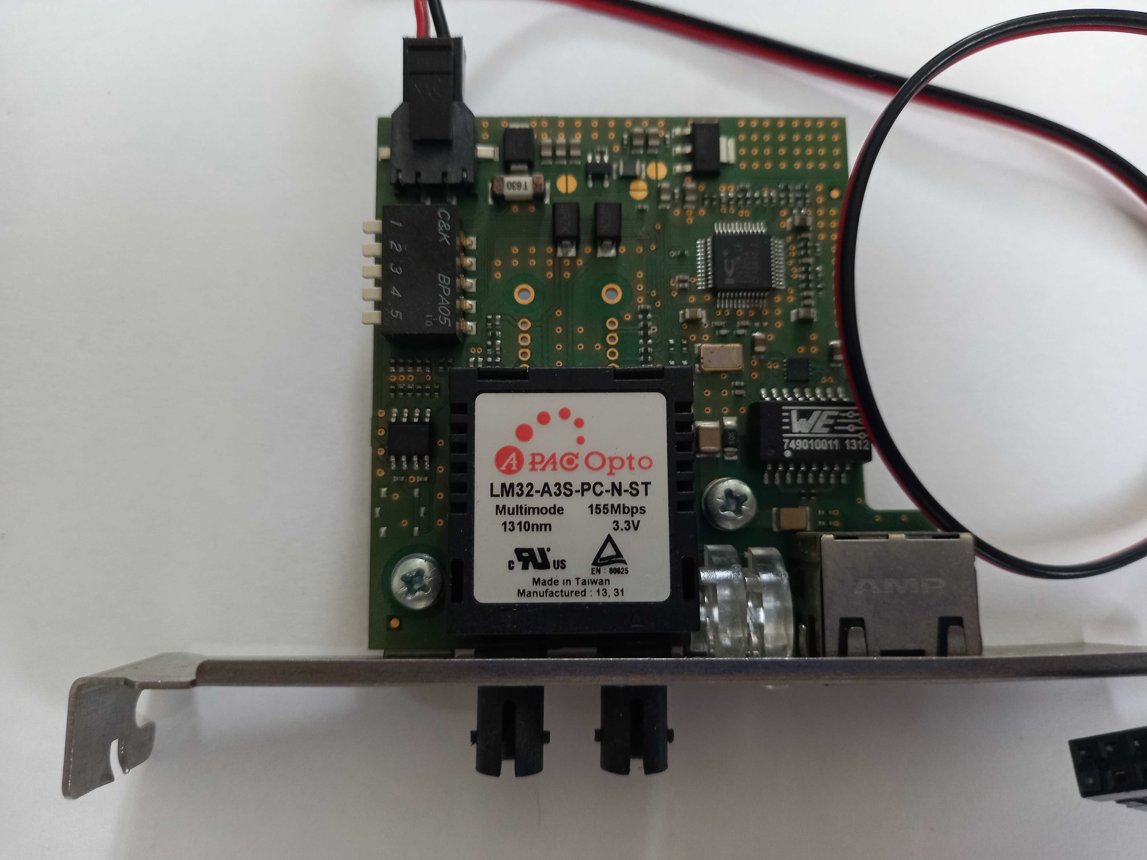 Оптична мережева карта Microsens MS484161USB-V2