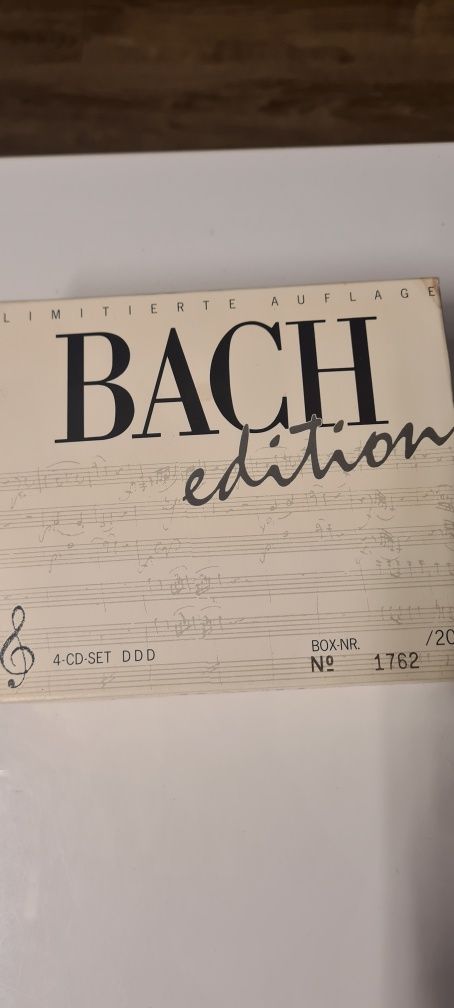 Bach edition 4CD Set Unikatowe Wydanie