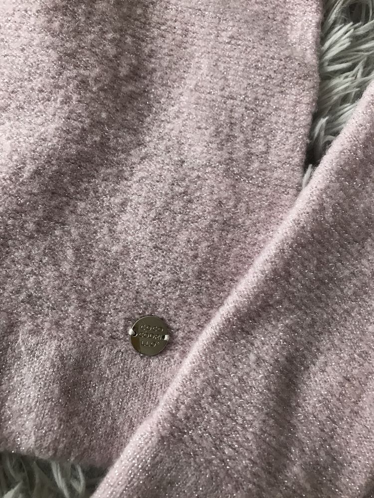 Cudny różowy sweterek coccodrillo 146 j nowy