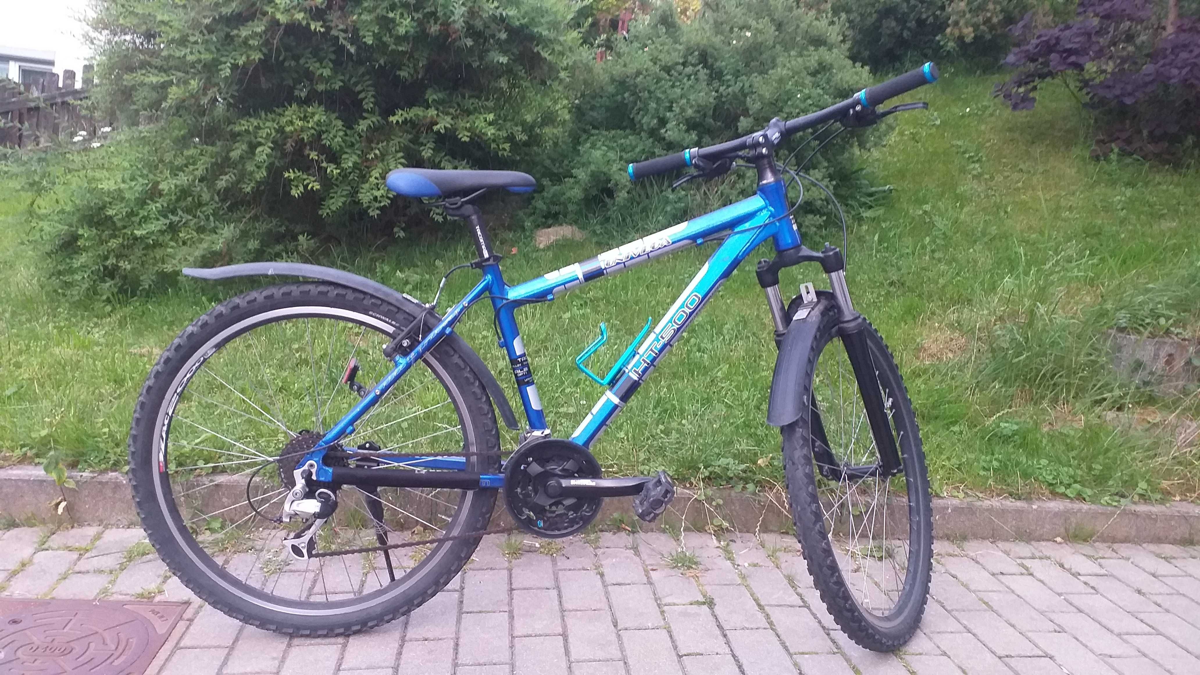 Rower górski UNIVEGA HT-500 rama 17 cali alu, amor przód  SHIMANO