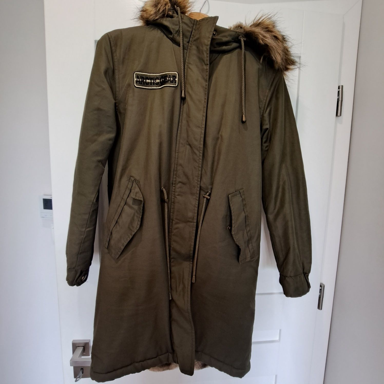 Kurtka zimowa parka New Yorker r. 34 khaki