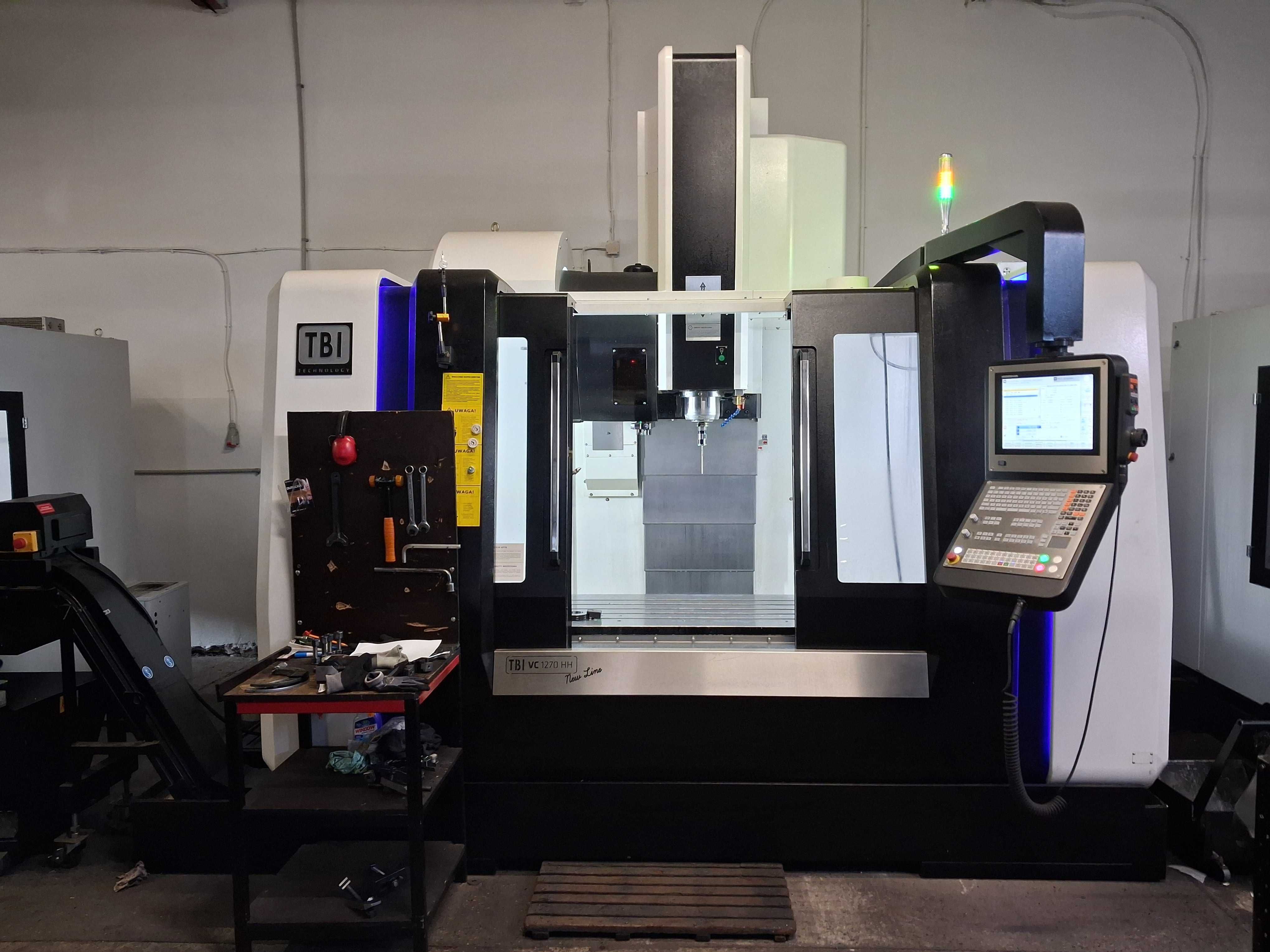 Centrum obróbcze frezarka CNC TBIVC1270 Heidenhain 2023 .h/pracy1700