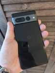 Pixel 7 pro, 128, onsidian, Neverlock, практично новий, 100% батарея