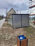 Wiata mobilna blaszany magazyn 3x5m schowek na budowę