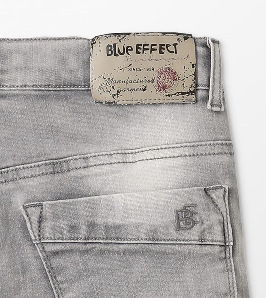 Blue Effect - szare dżinsy, spodnie dla chłopca 146 cm