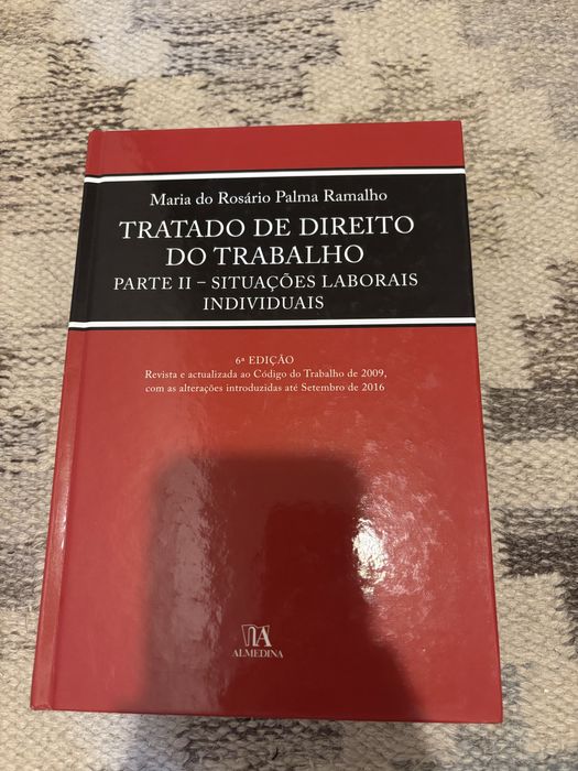 Maria Rosário Palma Ramalho, Tratado de Direito do Trabalho, Parte II