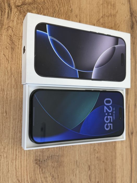 iPhone 16 Pro, Black Titanium, 128gb, e-sim