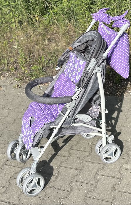 Wkładka do wózka + torba WYPRZEDAŻ bawełna idealna na lato