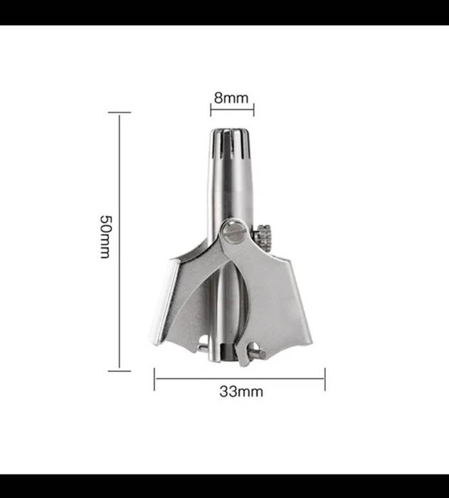 Ręczny trymer,depilator włosów w uszach i nosie. Nie wyrywa!!