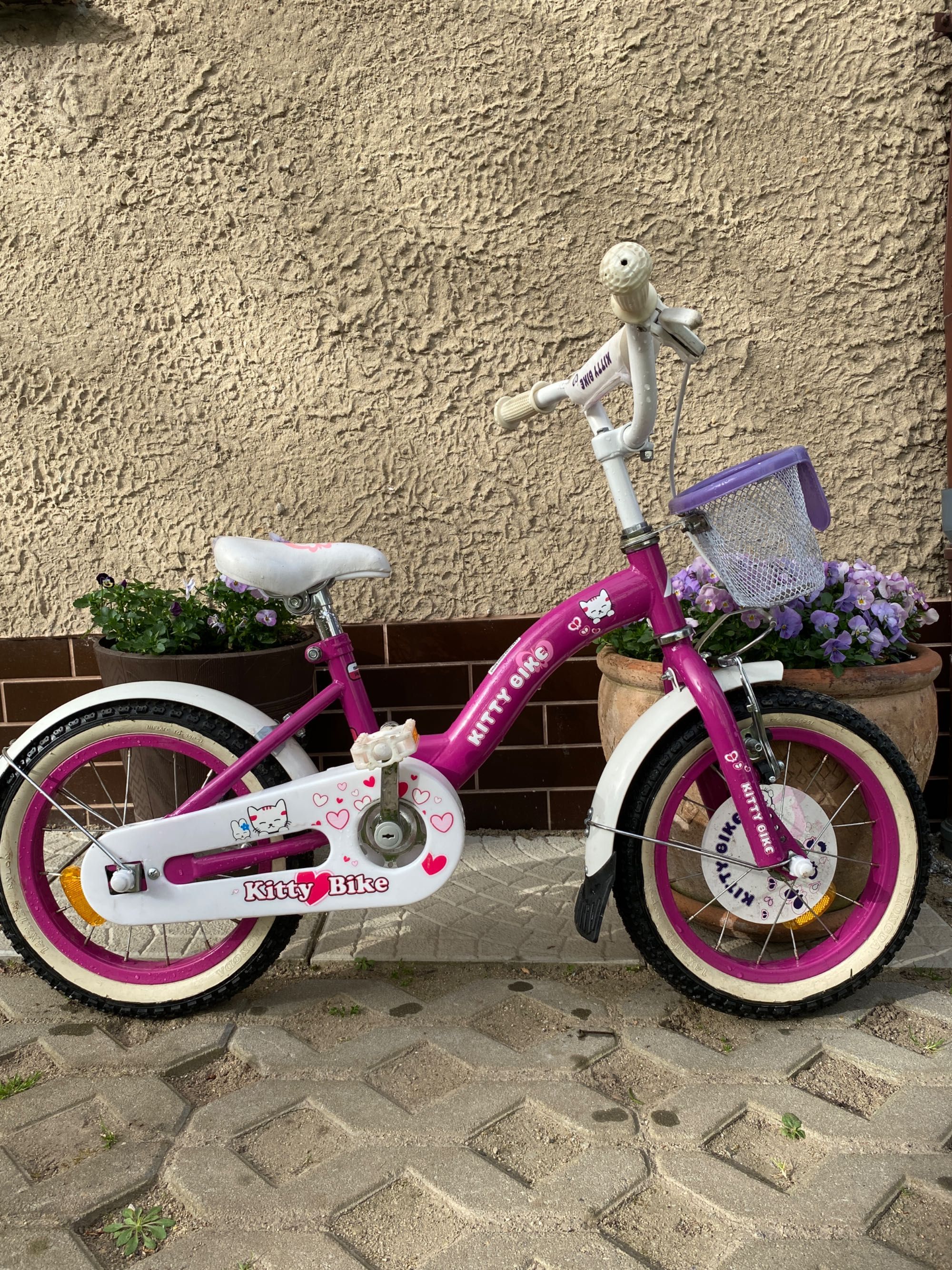 Rower, rowerek dziecięcy 14” HELLO Kitty